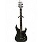 Used Schecter Guitar Research Diamond Series C7 SLS Evil Twin Satin Black Solid Body Electric Guitar thumbnail