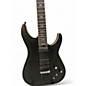 Used Schecter Guitar Research Diamond Series C7 SLS Evil Twin Satin Black Solid Body Electric Guitar
