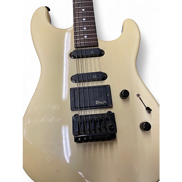 Used Charvette By Charvel JAPAN SAN DIMAS  Alpine White Solid Body Electric Guitar