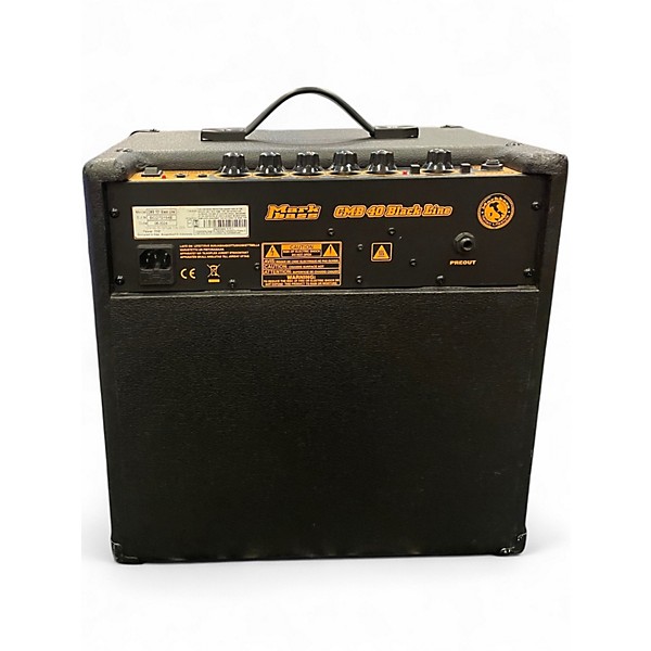 Used Markbass CMB 101 Black Line Bass Combo Amp