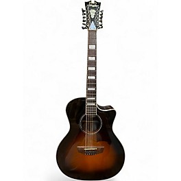 Used D'Angelico Premier Series dalpg212vsbgc Tobacco Sunburst 12 String Acoustic Guitar