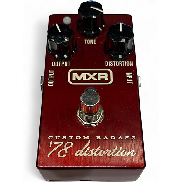 Used MXR M78 1978 Custom Badass Distortion Effect Pedal