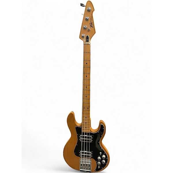 Used Peavey T40 Natural Electric Bass Guitar
