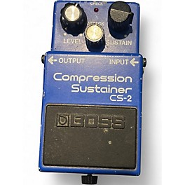 Used BOSS CS2 Compressor Sustainer Effect Pedal