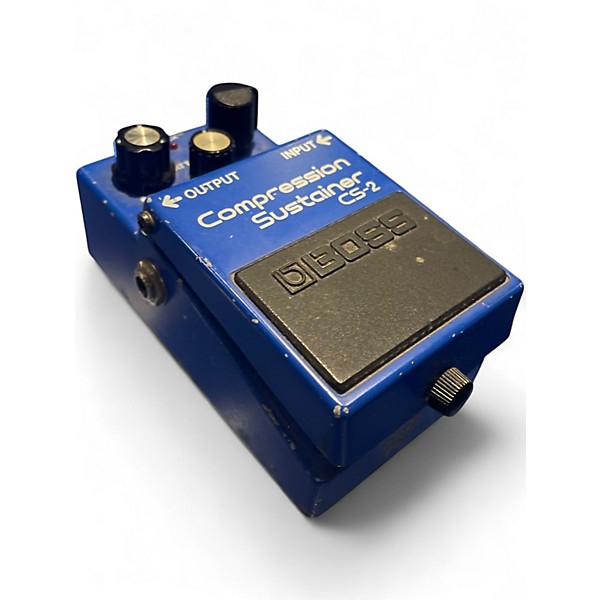 Used BOSS CS2 Compressor Sustainer Effect Pedal