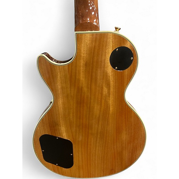 Used Epiphone Les Paul Custom Koa Solid Body Electric Guitar