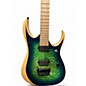 Used Ibanez RGDIX6MPB BLUE GREEN Solid Body Electric Guitar