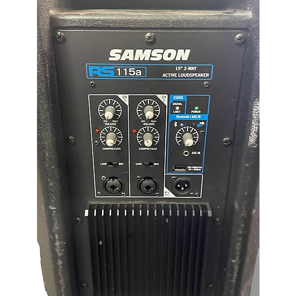 Used Samson RS115A Powered Speaker