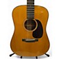 Used 2019 Martin D-18 Authentic 1939 Aged Natural Acoustic Guitar