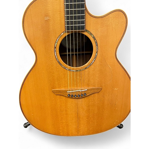 Used 2003 Avalon L32C "REPAIRED CENTER SEAM" Natural Acoustic Electric Guitar