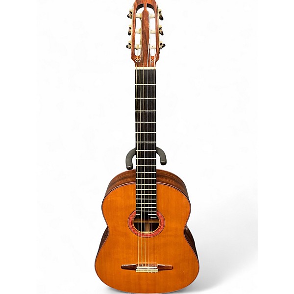 Used 2007 Paul Mcgill CEDAR/COCOBOLO Natural Classical Acoustic Guitar