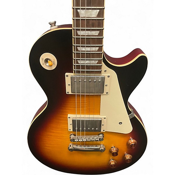 Used Epiphone 1959 Reissue Les Paul Standard 3 Tone Sunburst Solid Body Electric Guitar