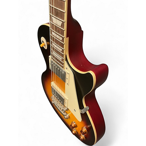 Used Epiphone 1959 Reissue Les Paul Standard 3 Tone Sunburst Solid Body Electric Guitar