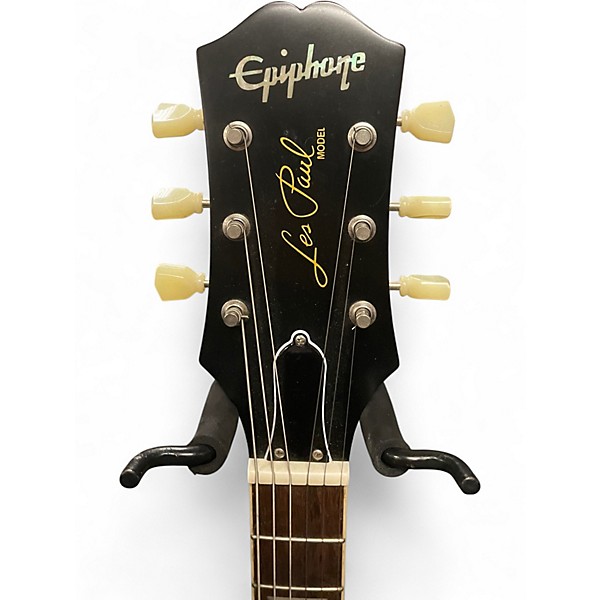 Used Epiphone 1959 Reissue Les Paul Standard 3 Tone Sunburst Solid Body Electric Guitar