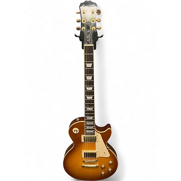 Used Epiphone Les Paul Standard Pro Honey Burst Solid Body Electric Guitar