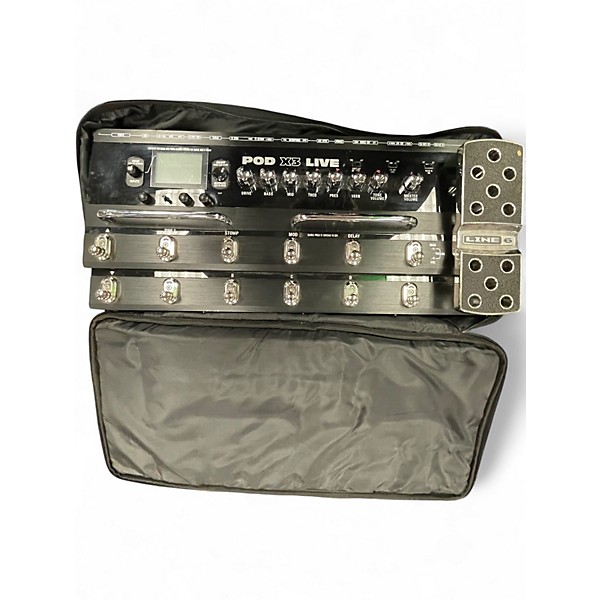 Used Line 6 Pod X3 Live Amp Modeler Effect Processor