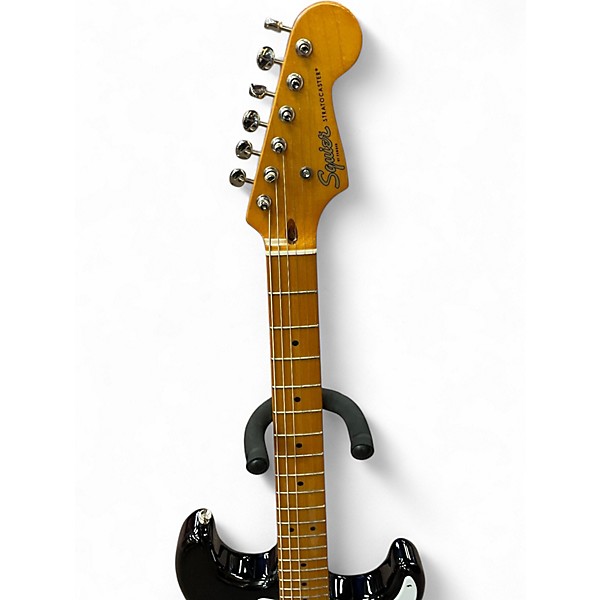 Used Squier Classic Vibe Stratocaster Black Solid Body Electric Guitar