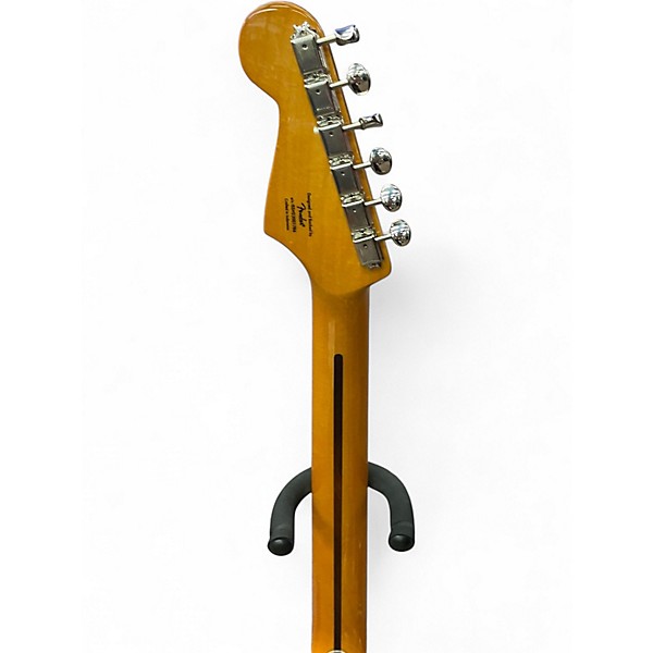 Used Squier Classic Vibe Stratocaster Black Solid Body Electric Guitar