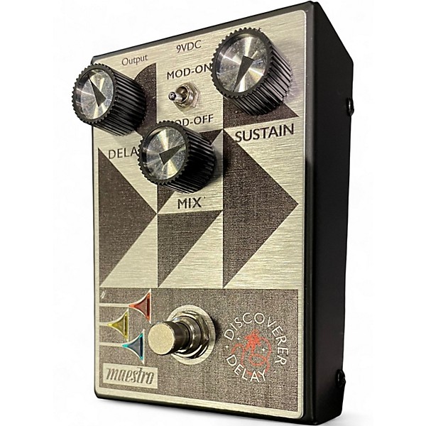 Used Maestro DISCOVERER DELAY Effect Pedal