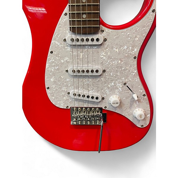 Used Peavey RAPTOR CUSTOM Candy Apple Red Solid Body Electric Guitar