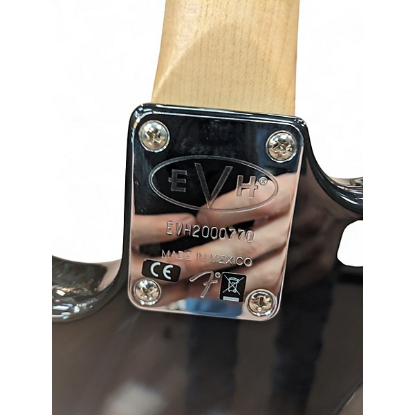 Used EVH 5150 Series Deluxe Trans Blue Solid Body Electric Guitar