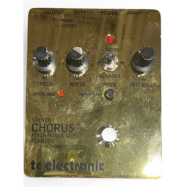 Used TC Electronic SCF Chorus Flanger Effect Pedal