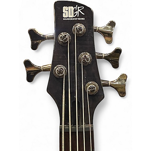 Used Ibanez SRX505 Black Electric Bass Guitar