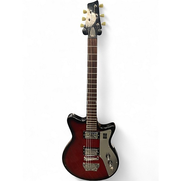 Used Ibanez JTK1 Black/Red Sunburst Solid Body Electric Guitar