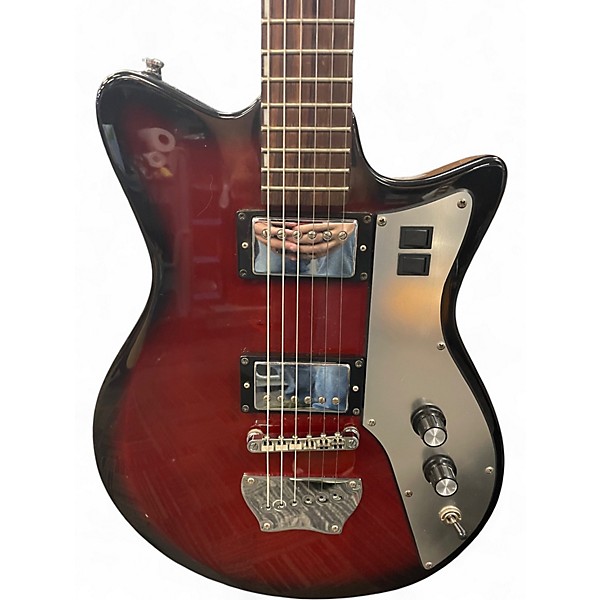 Used Ibanez JTK1 Black/Red Sunburst Solid Body Electric Guitar