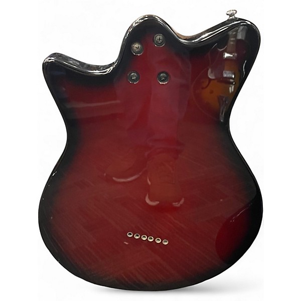 Used Ibanez JTK1 Black/Red Sunburst Solid Body Electric Guitar