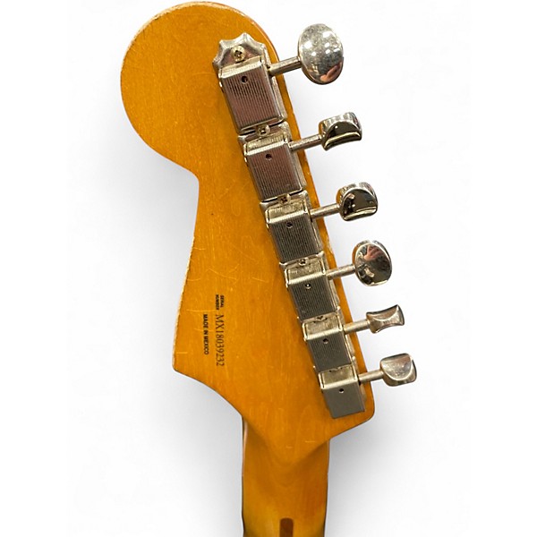 Used Fender Road Worn 1950S Stratocaster Black Solid Body Electric Guitar