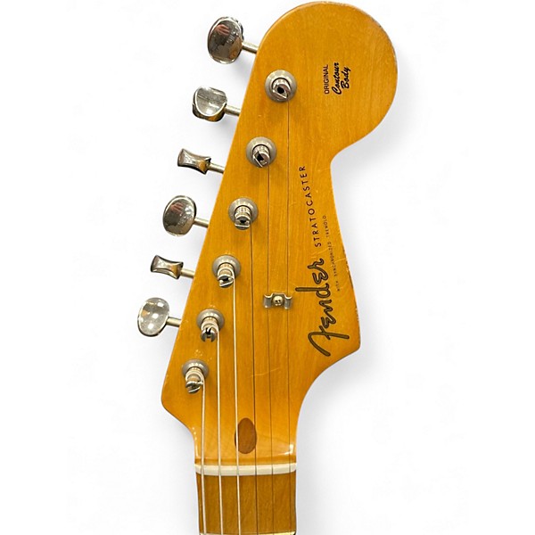 Used Fender Road Worn 1950S Stratocaster 2 Color Sunburst Solid Body Electric Guitar