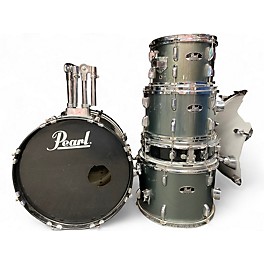 Used Pearl 5 Piece Roadshow Jazz Charcoal Metallic Drum Kit