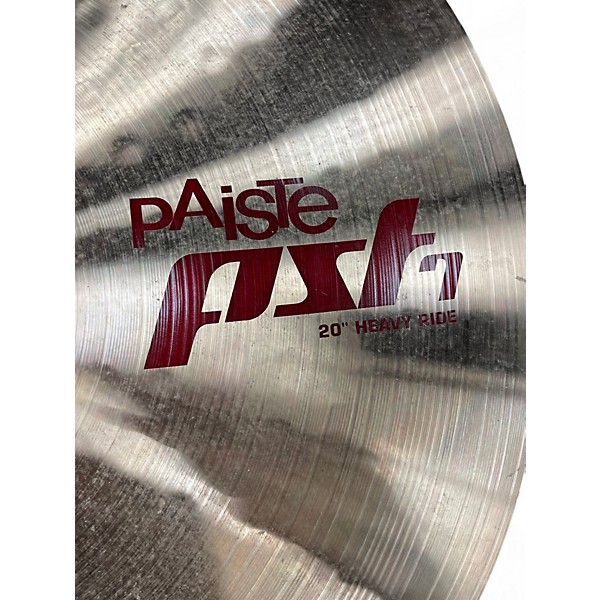 Used Paiste 20in PST7 Heavy Ride Cymbal