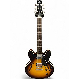 Used The Heritage H535 Original Sunburst Hollow Body Electric Guitar