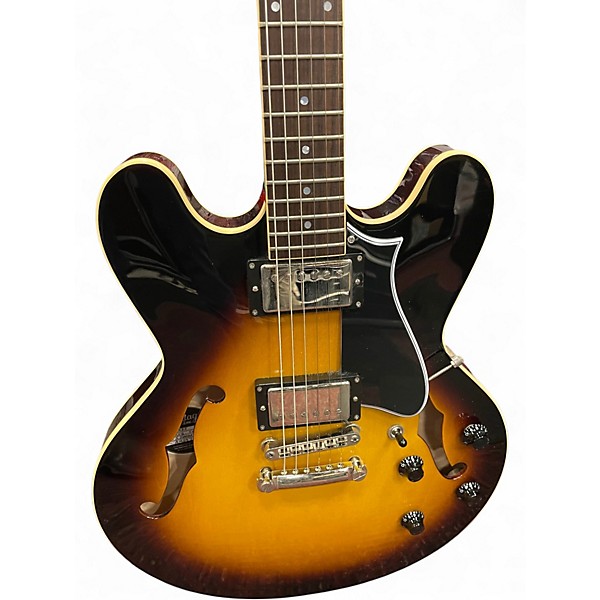 Used The Heritage H535 Original Sunburst Hollow Body Electric Guitar