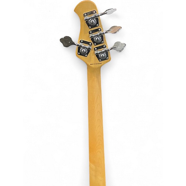 Used Sterling by Music Man Sub 4 Black Electric Bass Guitar