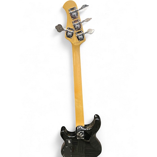 Used Sterling by Music Man Sub 4 Black Electric Bass Guitar