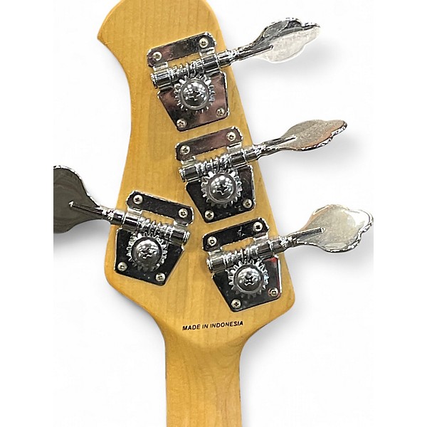 Used Sterling by Music Man Sub 4 Black Electric Bass Guitar