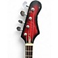 Used Kingston SHORT SCALE RED BURST Electric Bass Guitar