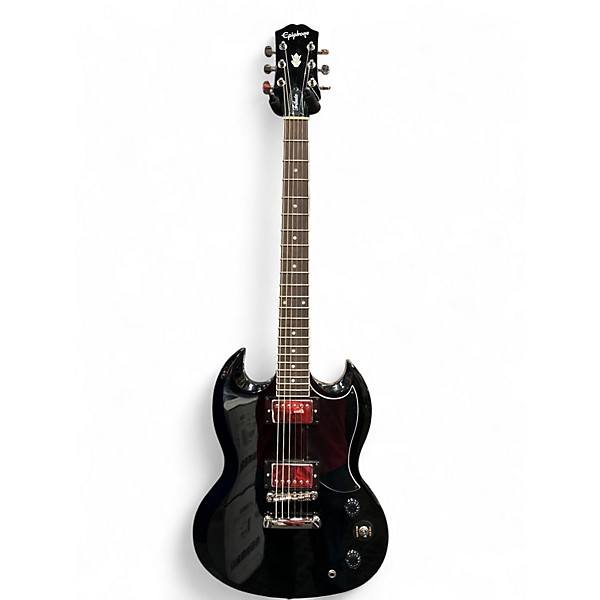 Used Epiphone Tribute Les Paul Standard BLACK Solid Body Electric Guitar