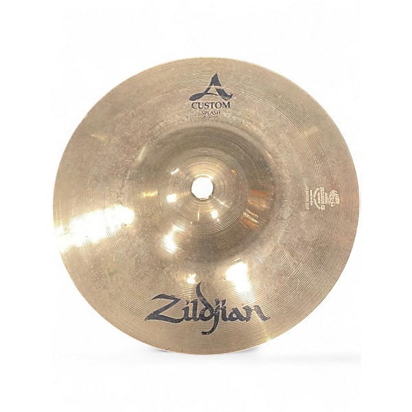 Used Zildjian 8in A Custom Splash Cymbal