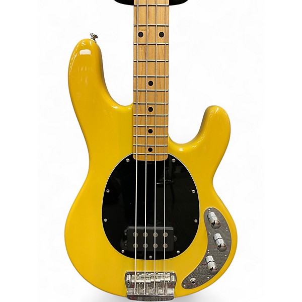 Used Sterling by Music Man RAY24CA Butterscotch Electric Bass Guitar