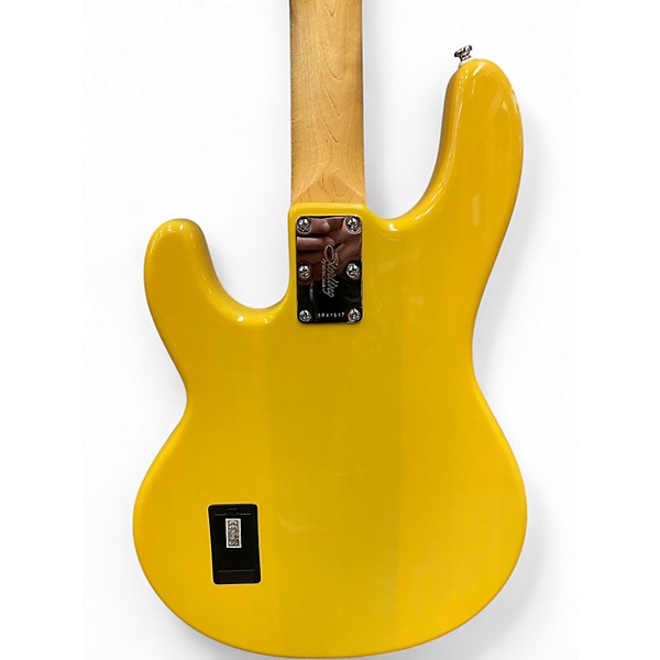 Used Sterling by Music Man RAY24CA Butterscotch Electric Bass Guitar