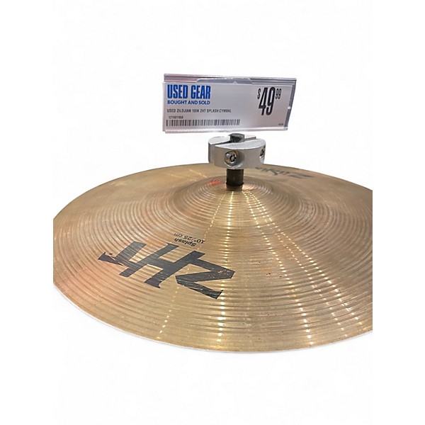 Used Zildjian 10in ZHT Splash Cymbal