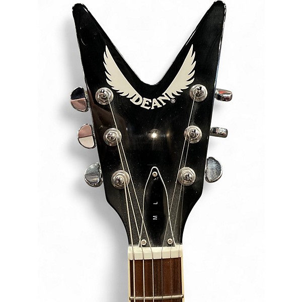 Used Dean ML Sky Blue Solid Body Electric Guitar