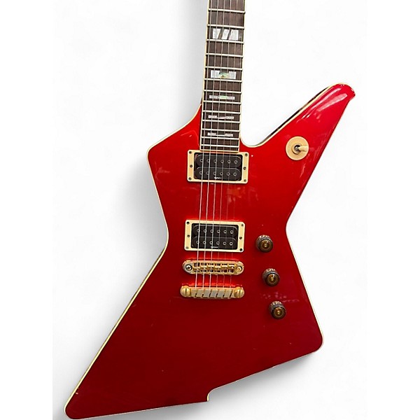 Used Ibanez DT400 Candy Apple Solid Body Electric Guitar