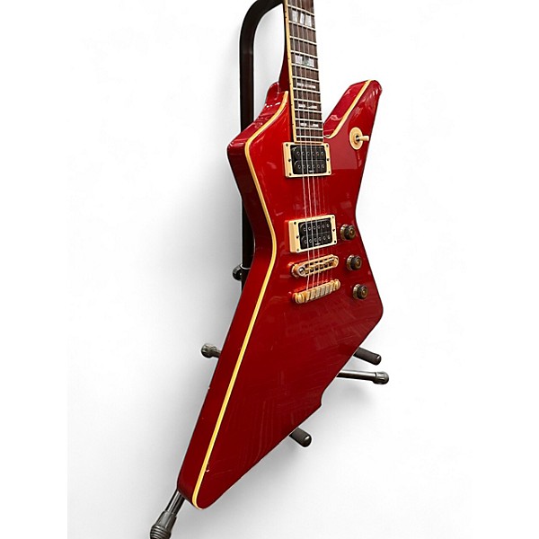 Used Ibanez DT400 Candy Apple Solid Body Electric Guitar