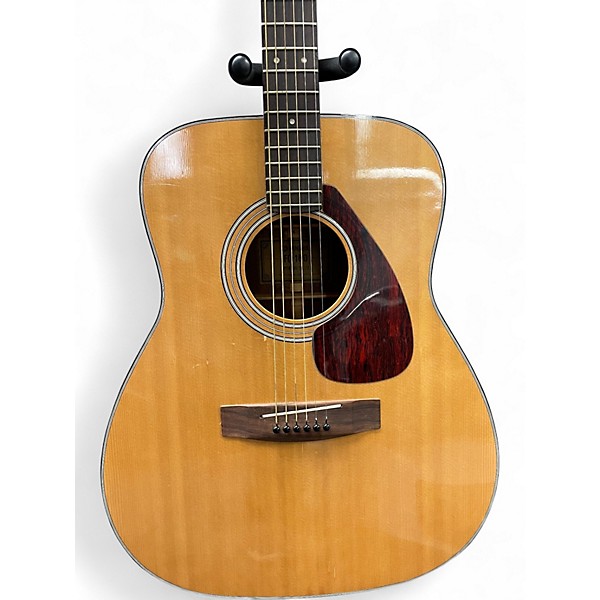 Vintage 1970s Yamaha FG160 Natural Acoustic Guitar