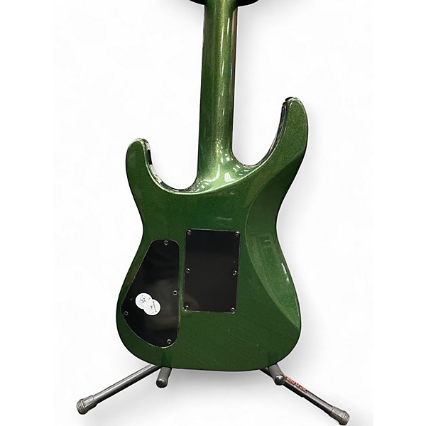 Used Jackson X Series Soloist SLX DX Manalishi Green Solid Body Electric Guitar